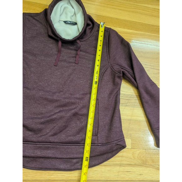 The North Face Fleece Lined Mattea Pullover Funnel Cowl Neck Sweatshirt Large - Picture 8 of 10